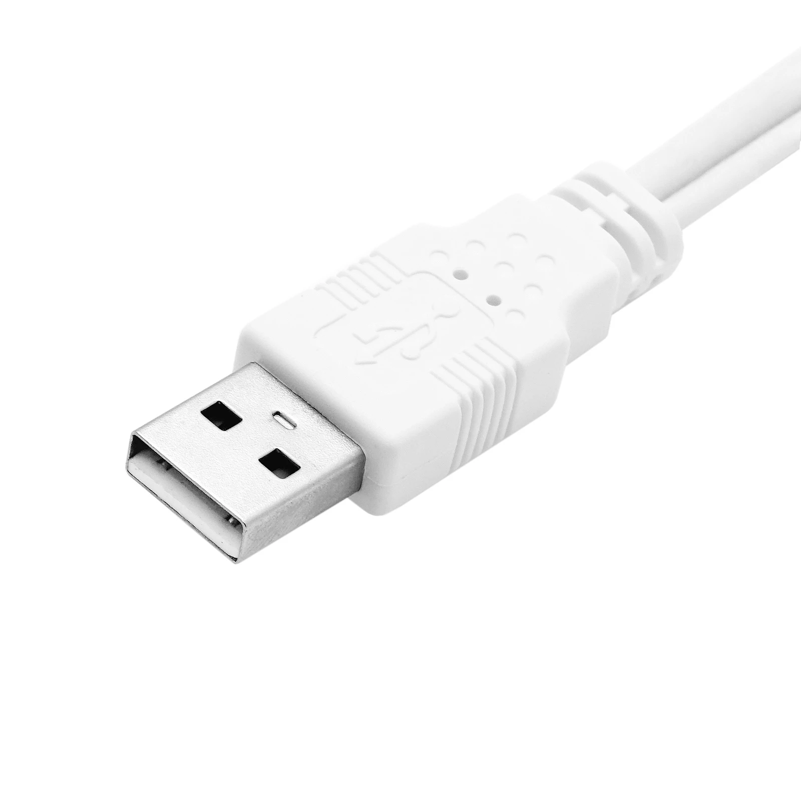 Cablecc USB 3.1 Type C USB-C to Dual USB2.0 Type-A Male Extra Power Data Y Cable for Cell Phone & Hard Disk