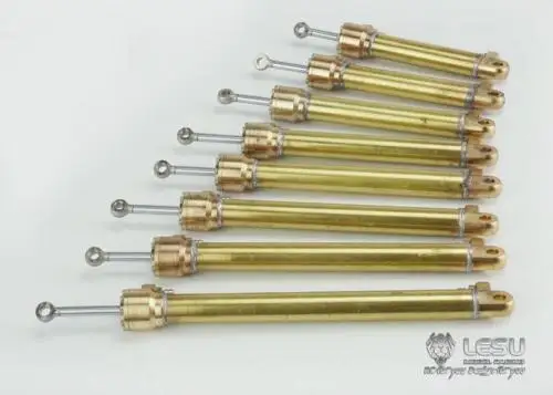 1PC 100MM LESU Hydraulic Oil Cylinder 1/14  RC Dumper Truck Tmy   Model DIY Car TH02460