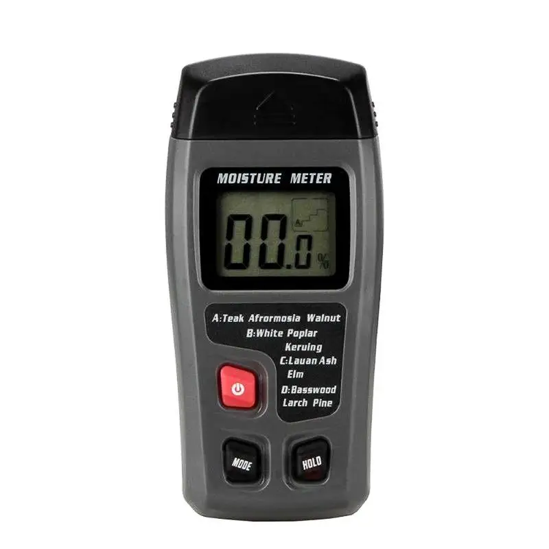 Koop Twee Pins Digital Hout Vochtmeter 0 99.9% Hout Vochtigheid Tester Timber Vochtige Detector met Groot LCD Display