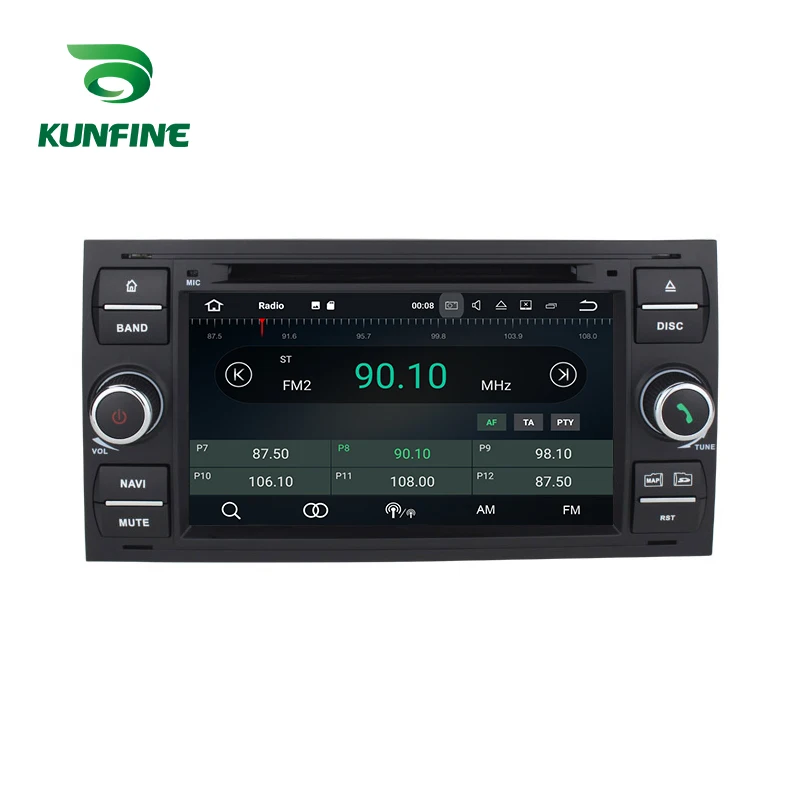 Android 9 0 Core PX6 A72 Ram 4G Rom 64G Автомобильный DVD GPS мультимедийный плеер стерео для Ford focus