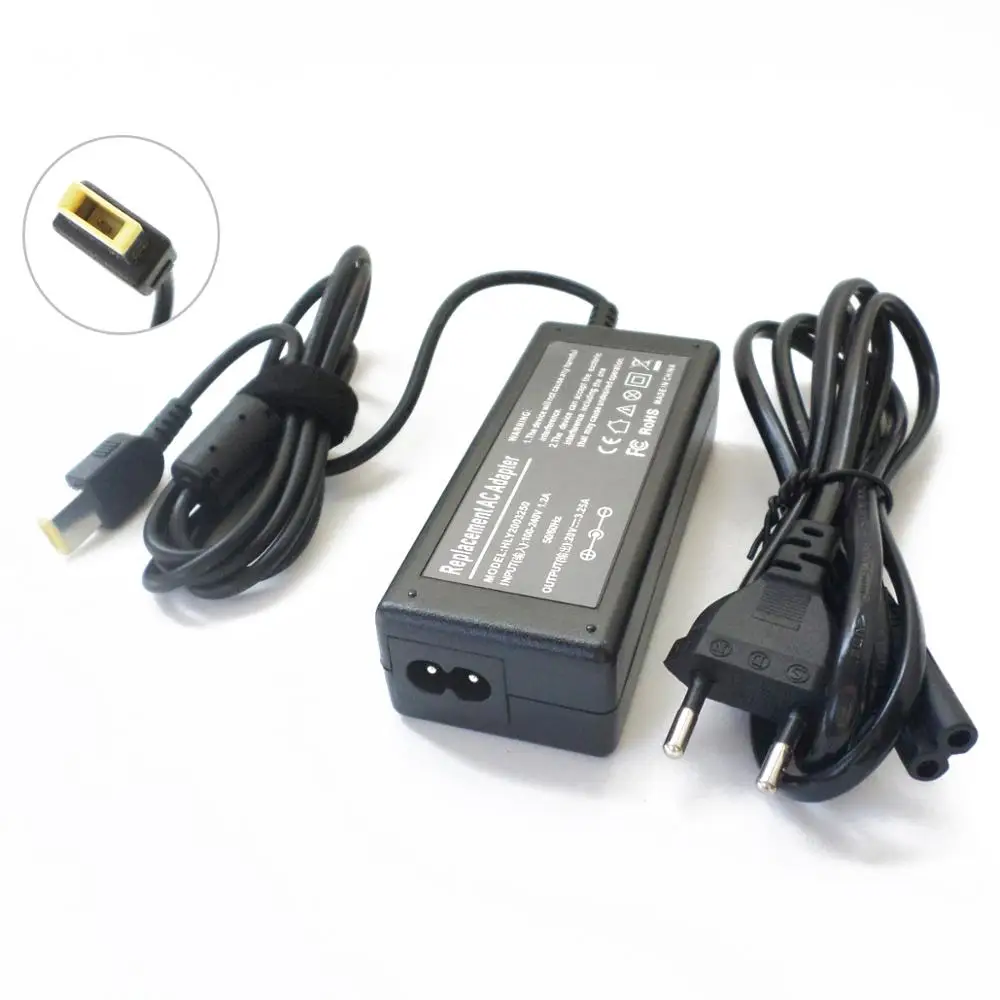 Зарядное устройство для Lenovo Essential G400 G400S G405S G405 G500 G500S прямоугольная штепсельная