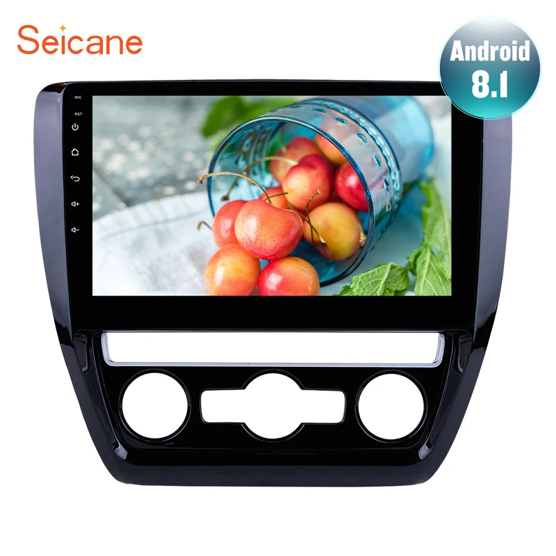 Автомагнитола Seicane 10 1 дюйма Android 8 GPS 2DIN с Wi Fi Bluetooth AUX|Мультимедиаплеер для авто| |