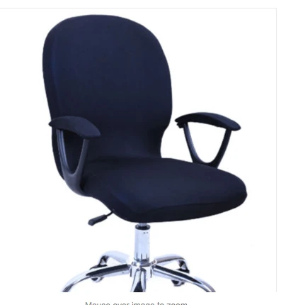 Чехол для обеденного стула, полиэфирное волокно, спандекс, поворотный Чехол на компьютерное кресло, растягивающийся, офисное, домашнее, спандекс, защитное кресло, декор сиденья