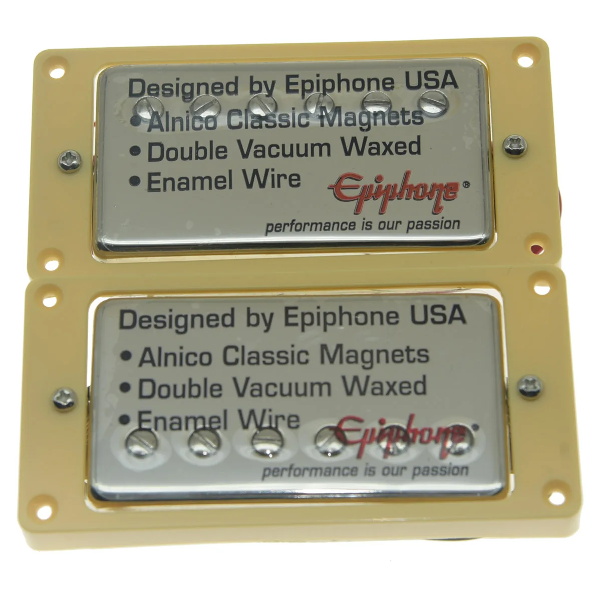 Набор из 2 оригинальных электрогитар Epi LP Standard SG Alnico Humbucker Pickup никель/золото/черный