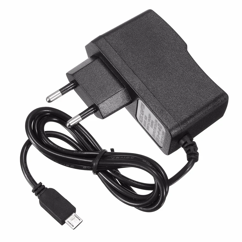 

Universal EU Plug 5V 2.5A Micro USB Charger Power Supply Charging Adapter For Raspberry Pi 3 Smart Phones Tablet Portable Plug