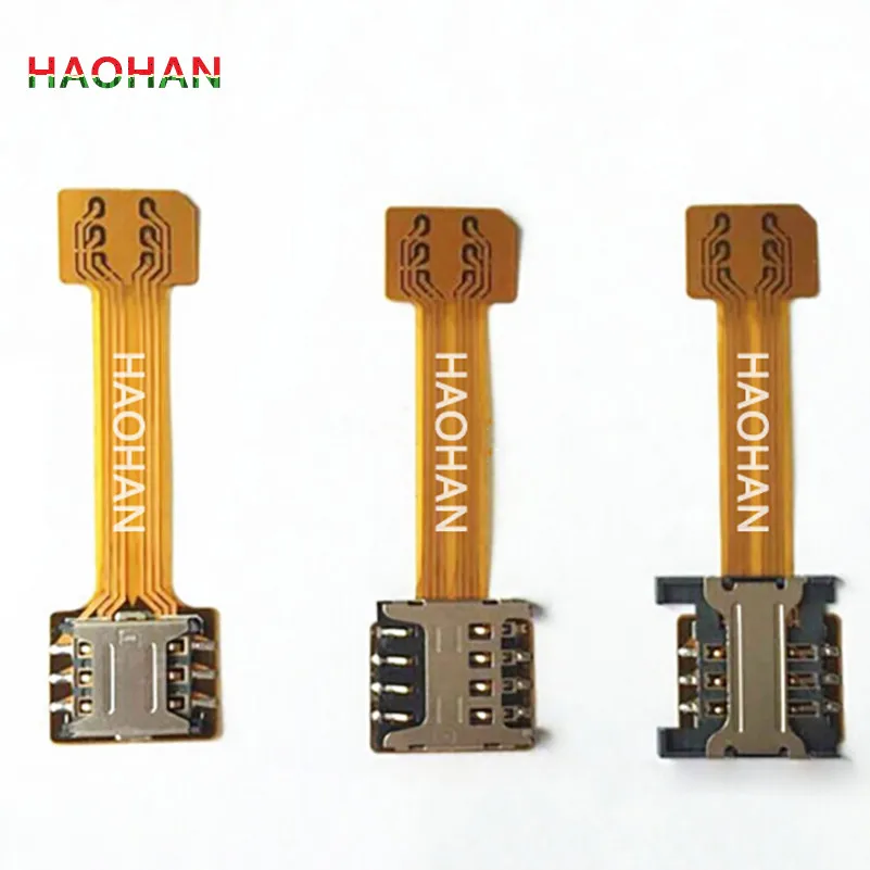 Фабрика гибридный двойной сим карты Micro SD адаптер для Android удлинитель 2 нано микро
