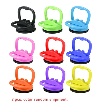 

2PCS Auto random color Mini Puller Vacuum Suction Cup Dent Puller Sucker Handle Car Dent Remover Repair tool kit