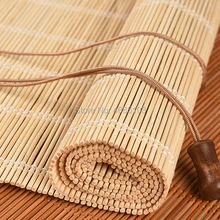 Китайские дзен бамбуковые рулонные шторы, оконные рулонные шторы, Затемненные рулонные шторы с принтом, занавески, занавески, винтажные занавески для крыльца