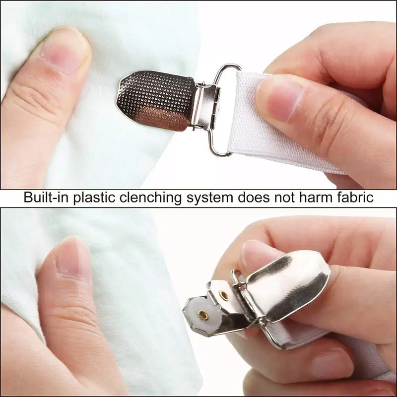  Bed Sheet Clips Grippers Fasteners 3 Way 6 Sides Sheet Suspenders Elastic Sheet Holders Mattress Cl