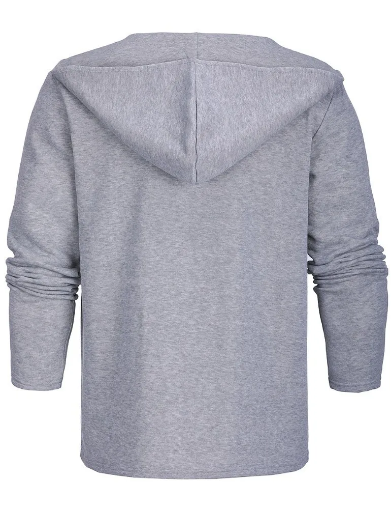 2019 New Fashion Men's Cardigans Male Casual Long Hooded Knitted Outerwear Slim Fit Solid Color Cardigan Sweaters men clothes
