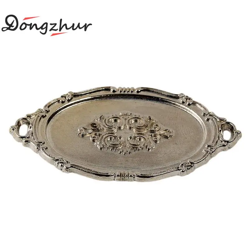 

New Dollhouse Accessories Mini Food Holder For 1 :12 Dollhouse Decoration Alloy Material Dollhouse Accessories For Children