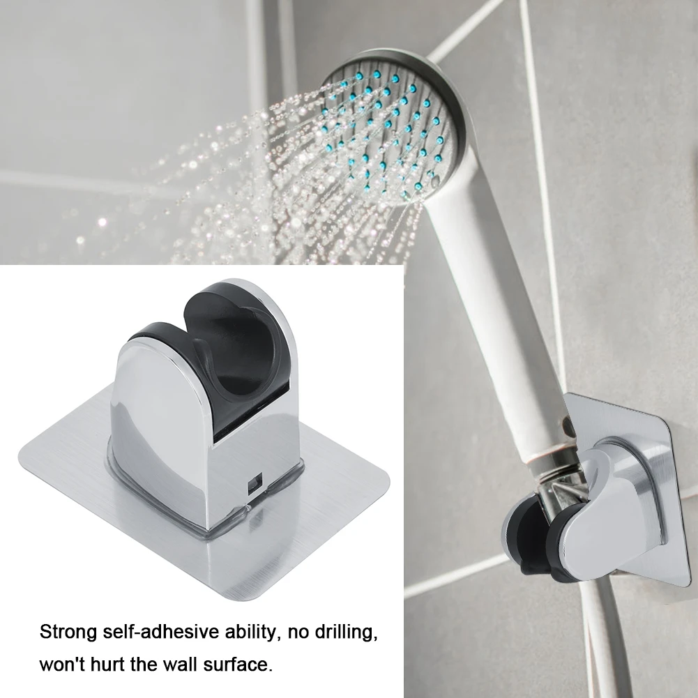 

Adjustable Chromeplated Self-adhesive Shower Head Holder Bracket Base