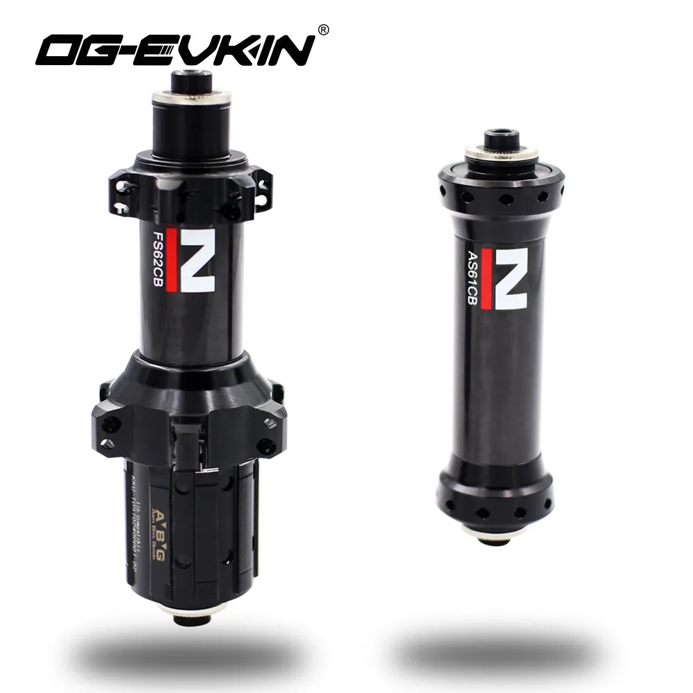 

OG-EVKIN Novatec AS61CB-FS62CB ABG Hub Cycling Road Bike Hubs Black Bearing Hub Front Rear 20/24Holes For Bicycle Hubs 11Speed