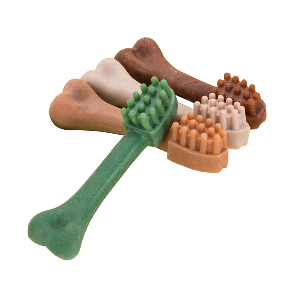 

Toothbrush Style Dog Functional Dental Bones Pet Treat (Random Flavor) Home Practical Cleaning Brush Tool Pet Dog Toothbrush