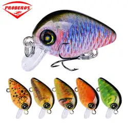 Оптовая продажа 1 шт. 28,5 мм/1,95 г Мини Crankbait рыболовные приманки isca искусственный Topwater воблер гольян Поппер блесны тонущий приманки