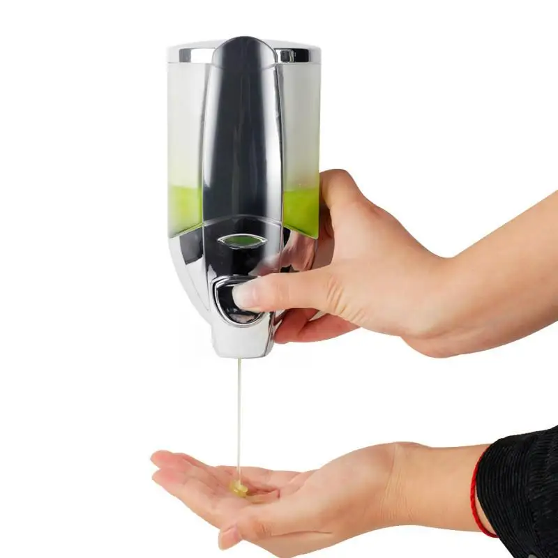 300ml Luxury Wall Mounted Liquid Soap Dispensers With Liquid window Body Wash Shampoo Soap