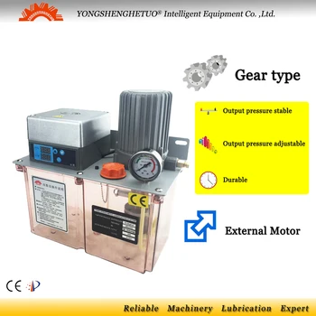 

electric lubrication pump grease lubricator oiler Dual Digital panel GM5264-400 centralized injection molding lubrication CNC