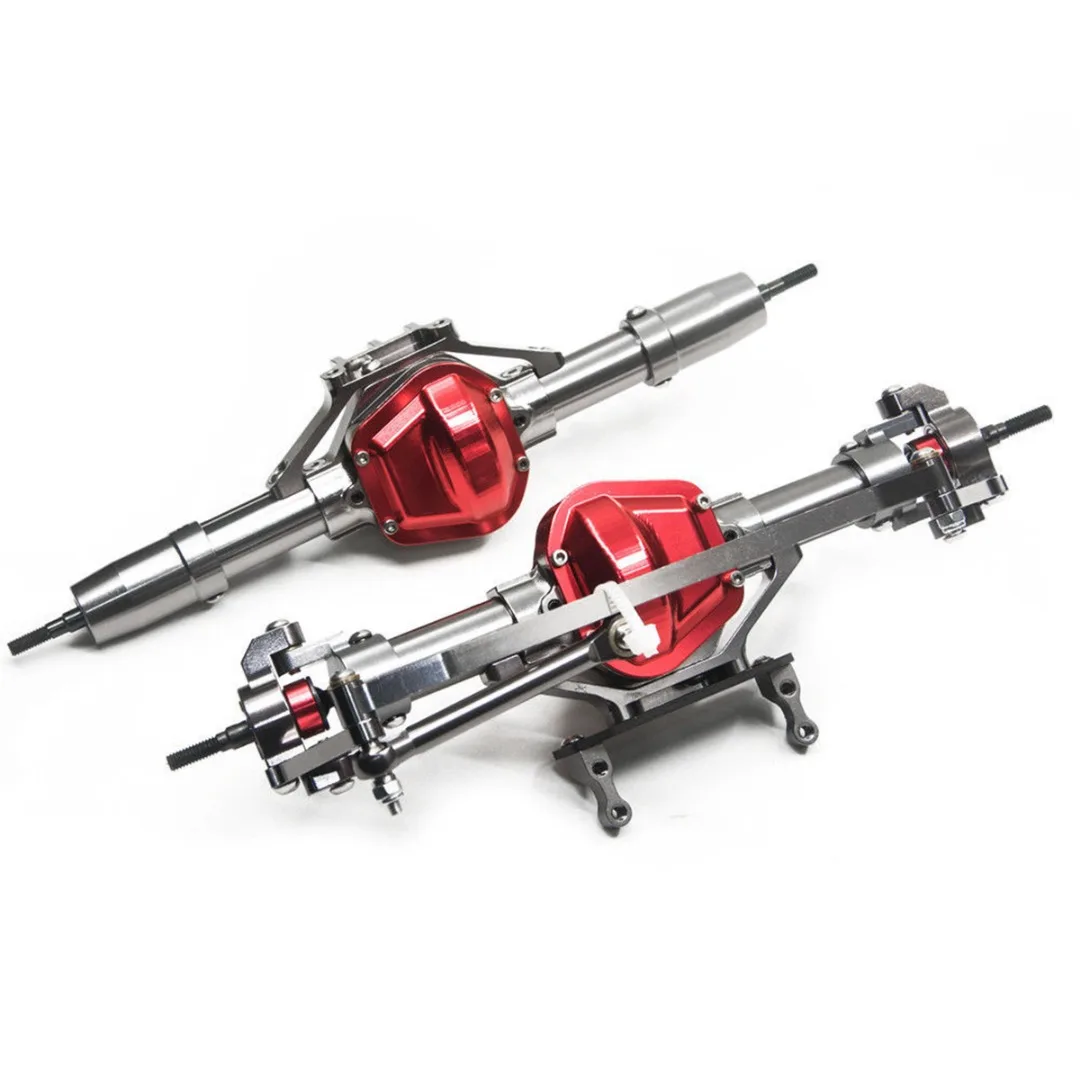 

Brand New 1:10 RC Crawler Front & Rear Axle Aluminum Alloy Front & Rear Axle For Cherokee Axial Scx Crawler Car High Quality