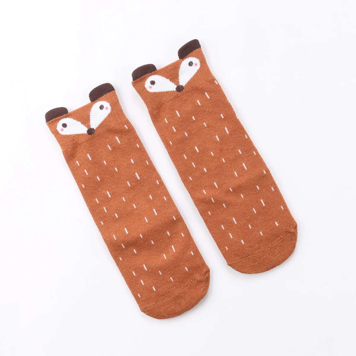 

US STOCK Socks For Baby Girls Kids Toddler Animals Socks Cotton Knee High Hosiery