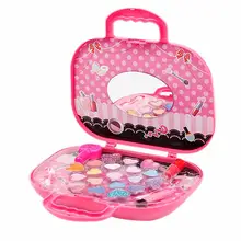 Детская косметика макияж коробка принцесса набор безопасный нетоксичный лак для ногтей помада девочка игрушка для девочки подарок на день рождения