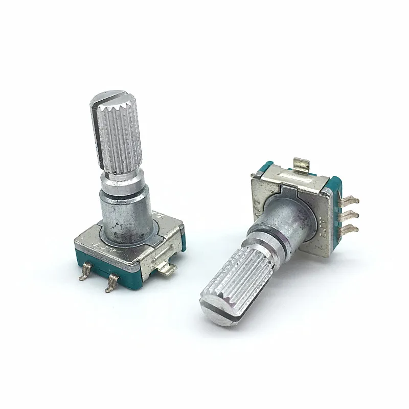 5pcs /lot Rotary Encoder Switch Ec11 With Push Switch 30 Position 5pin