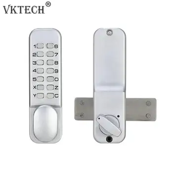 

Waterproof Mechanical Digital Door Lock Push Button Keypad Keyless Code Combination Lock Set Intelligent Electronic Lock
