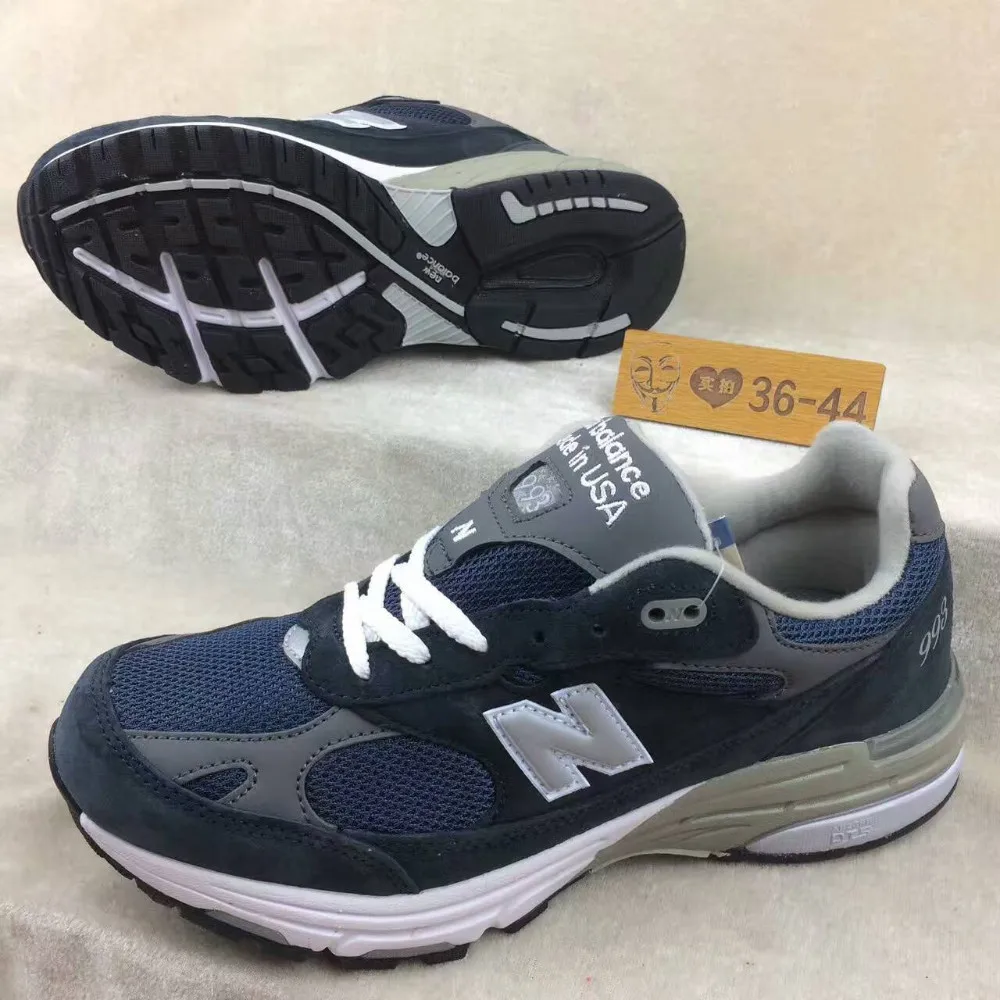 New Balance 993, мужские беговые кроссовки, обувь для бадминтона, 3 цвета, обувь для улицы