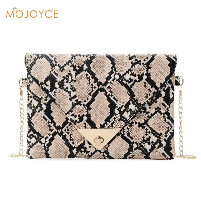 New Fashion Women's Synthetic Leather Messenger Bag Boa Snake Skin Handbag Bag Fashion Crossbody Clutch Lady Evening Bag New Fashion Women's Synthetic Leather Messenger Bag Boa Snake Skin Handbag Bag Fashion Crossbody Clutch Lady Evening Bag