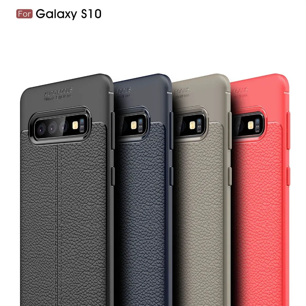 10pcs/lot Free Shipping New Lichee TPU Soft Cover Case for Samsung Galaxy S10 / S10e Lite Plus M20 | Мобильные телефоны и