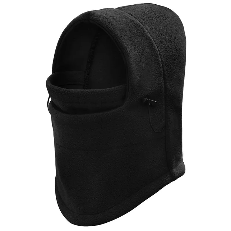 

Thermal Fleece Balaclava Hat Hooded Neck Warmer Winter Sports Face Mask for Men Bike Helmet Beanies Masked cap