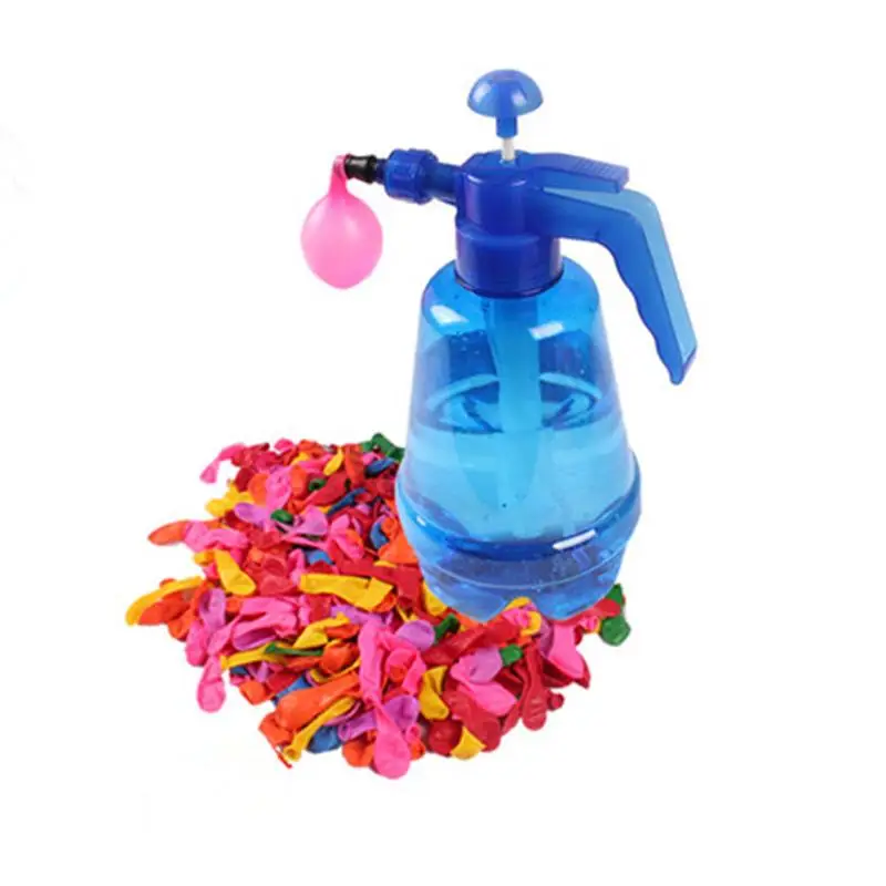

Portable Air Water Bomb Balloon Pump with 500 pcs Balloons for Kids Party Outdoor