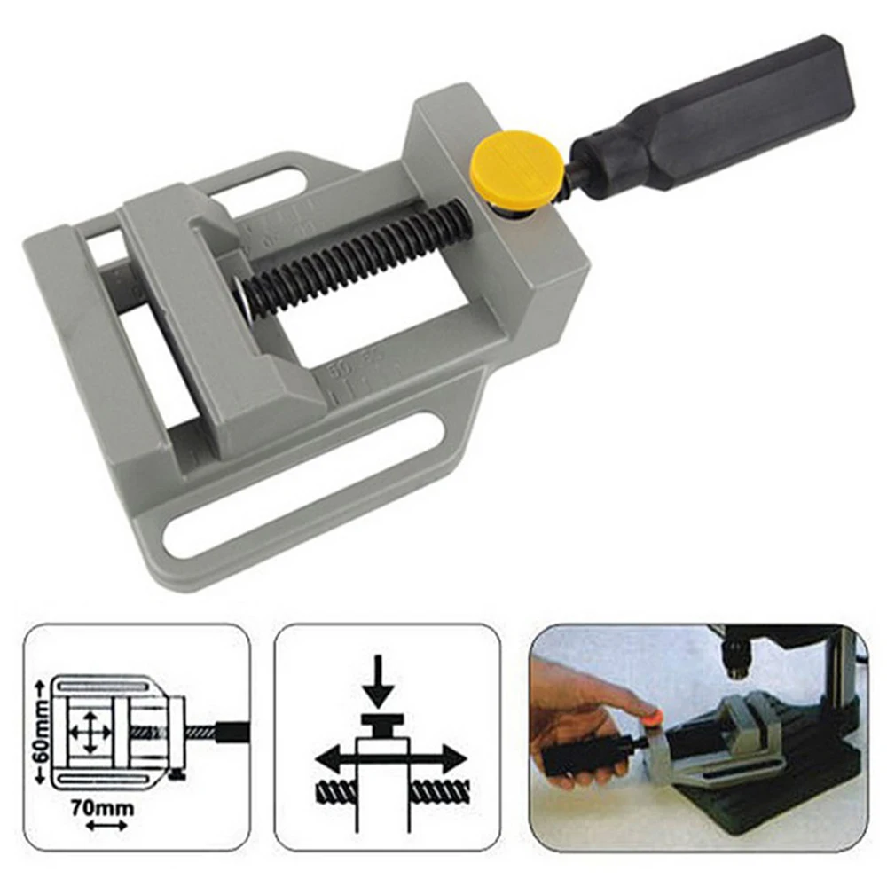 ELEG-Алюминиевый мини плоский зажим для дрели Стенд Ручка гравировка верстак DIY инструмент фрезерный станок ручные зажимы Деревообработка