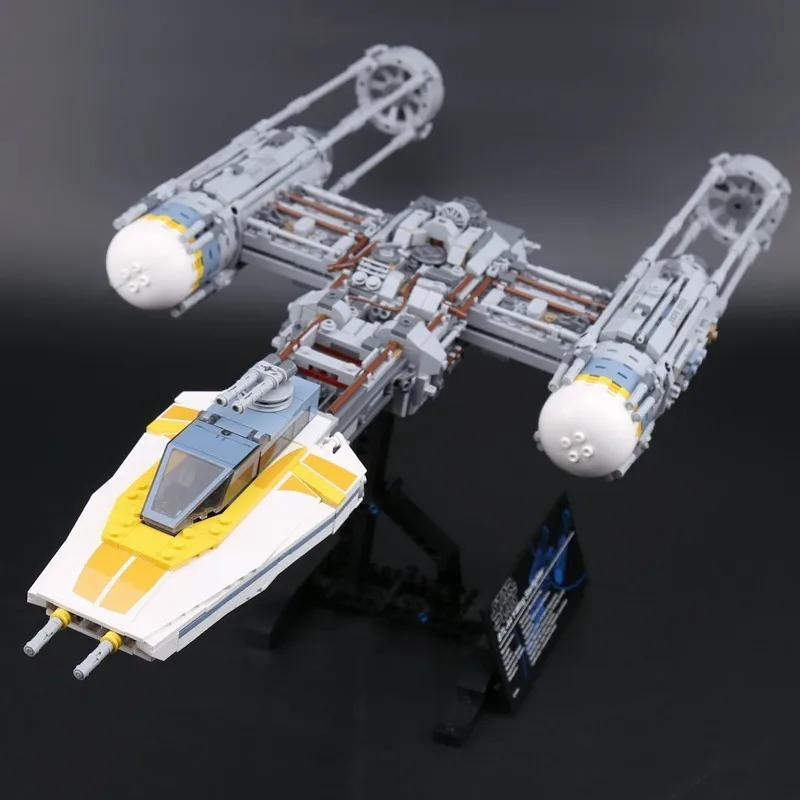 

Lepin 05143 Star Legoing 75181 Y-wing fighter Set Wars Building Blocks Bricks Funny Toys For Children Boys toys birthday Gifts