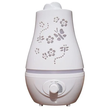 

Us Plug Household 2.4L Ultrasonic Humidifier Essential Oil Diffuser Led Light Air Humidifier Purifier Home Decor With Double S