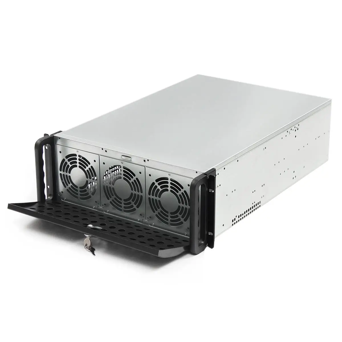 8 GPU 10 Fans & Lock Bitcoin BTC Miner Mining Server Frame Rig Graphics Case Ethereum ETH Aolly Case New Arrival 2019 8 GPU 10 Fans & Lock Bitcoin BTC Miner Mining Server Frame Rig Graphics Case Ethereum ETH Aolly Case New Arrival 2019