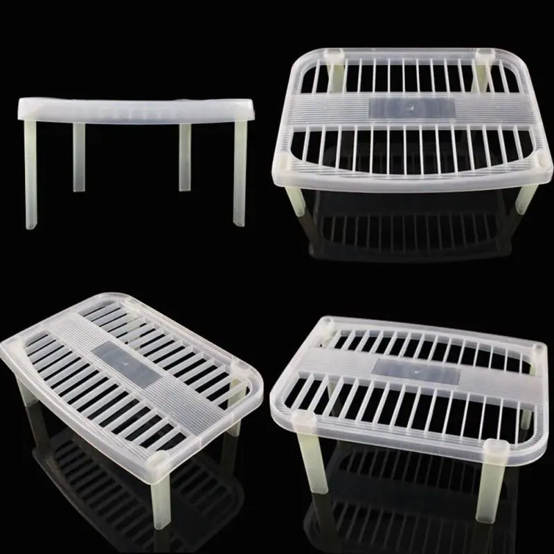 Раковина стойки Stackable стойка для досок Складная стойка лоток Кухня плате чашу держатель для хранения Домашний Органайзер