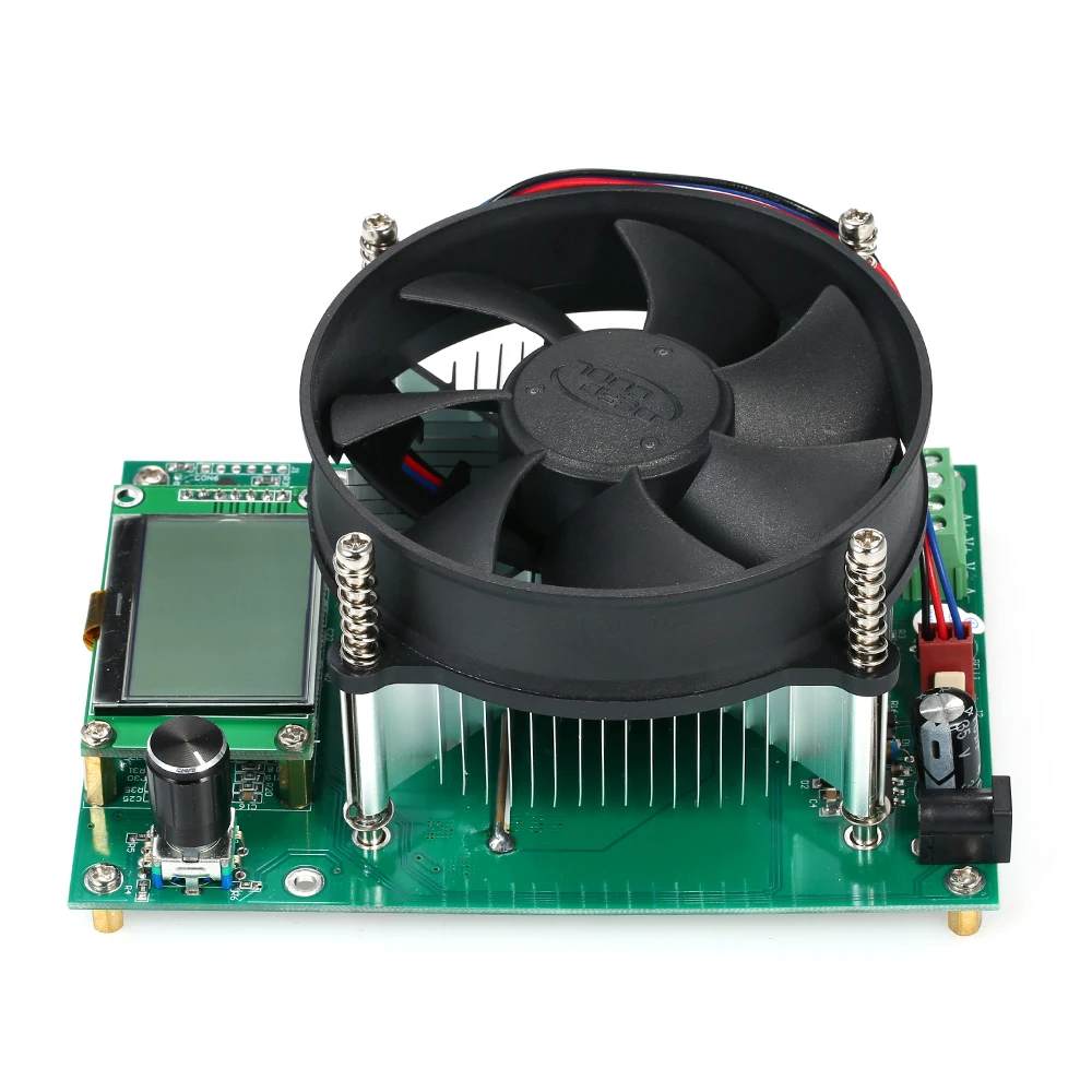

150W Constant Current Electronic Load 60V 10A Battery Tester Discharge Capacity Tester Meter Module 12V 24V Lead-acid Lithium