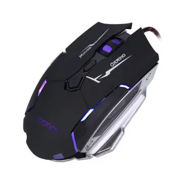 

VODOOL K1015 Wired USB Gaming Mouse 7 Buttons Black