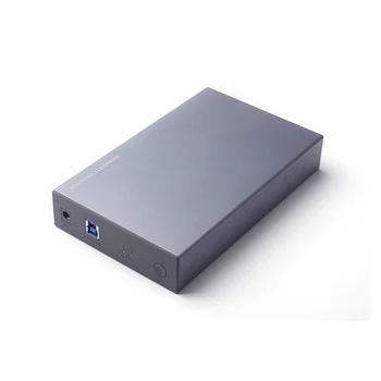 

Aluminum Alloy Shell USB 3.0 to SATA External HDD Enclosure Case for 2.5/3.5 inch SATA I/II/III HDD and SSD(Maximum Support 8T
