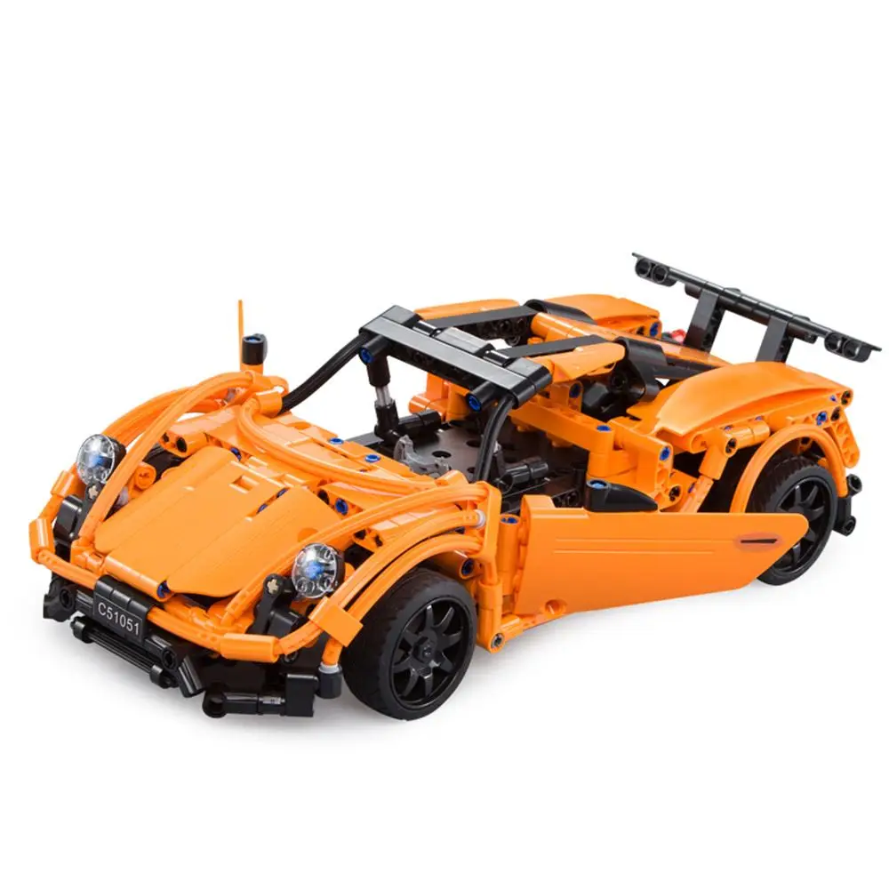 

Cada Double E 421pcs Technic Remote Control Car 2.4G Building RC Blocks Simulation Sports Car Vehicle Bricks Kids Assemble Toy