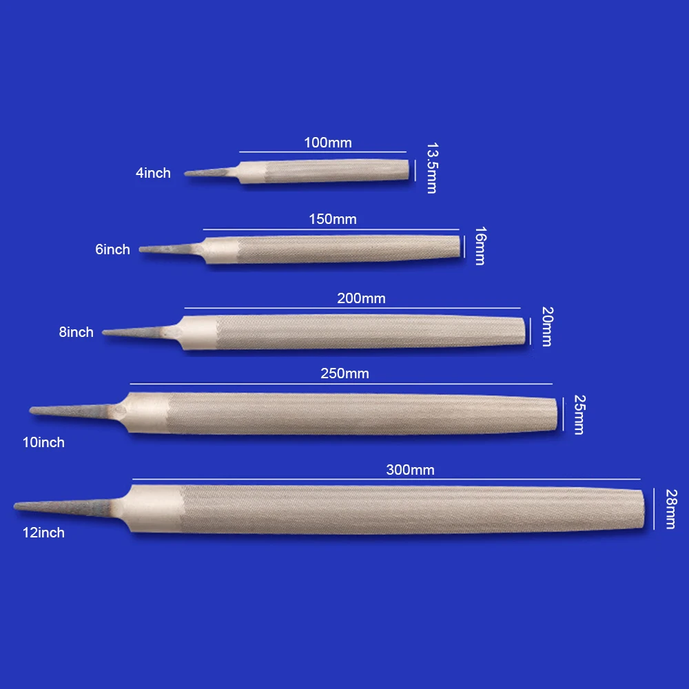 Shina 4/6/8/10/12inch Semi-circular needle file Diamond Files/hand tool files/Rasps