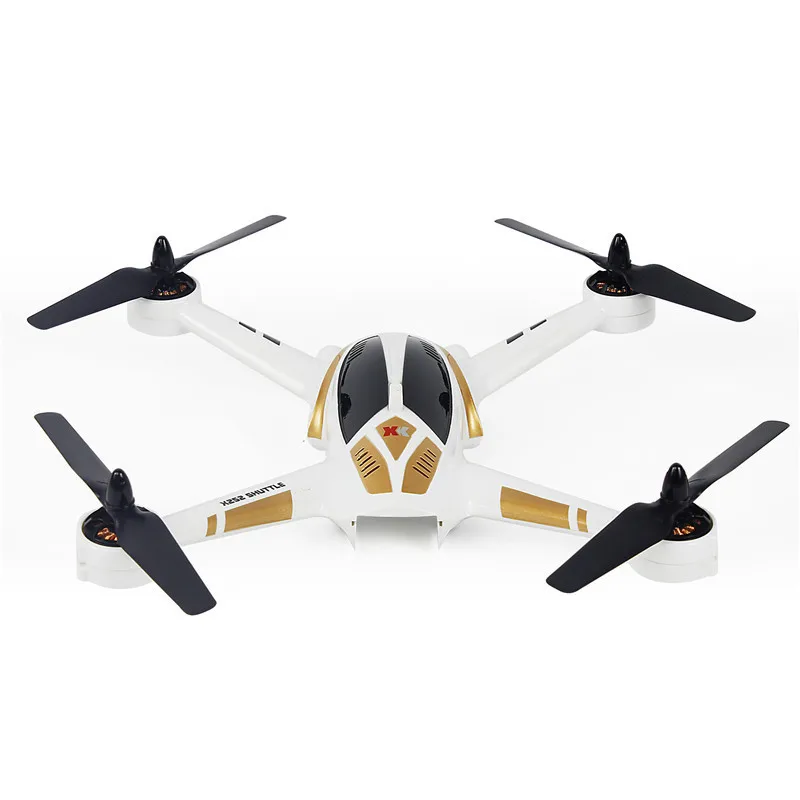 XK X252 5.8G FPV With 720P 140 Degree Wide-Angle HD Camera Brushless Motor Highlight LED Lights 7CH 3D 6G RC Quadcopter RTF