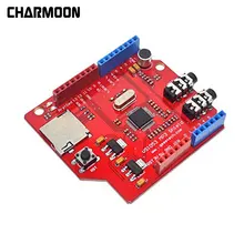 VS1053 VS1053B lecteur MP3 stéréo carte de décodage d'enregistrement avec fente pour carte SD/TF pour Arduino R3 One nouveau(China)