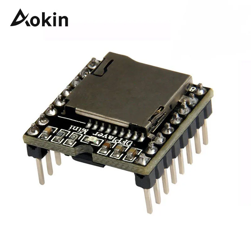 Модуль для мини MP3 плеера Arduino модуль с TF картой и U диском плата Аудио голосового