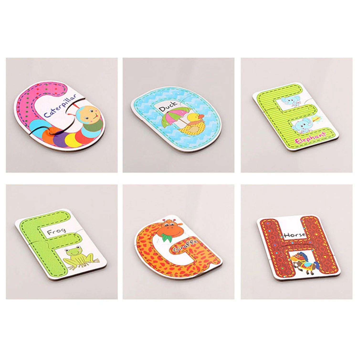 JOLLYBABY 15cmm бумага мультфильм буквы Jollybaby творческий Diy Алфавит ребенок обучающий пазл игрушки Ранние развивающие подарок для
