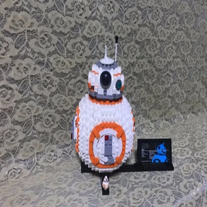 

05128 Star Wars Series Bb-8 Robot 75187 Assembling Spelling Insert Blocks Alpinia Oxyphylla Childrens Toys 1238pcs