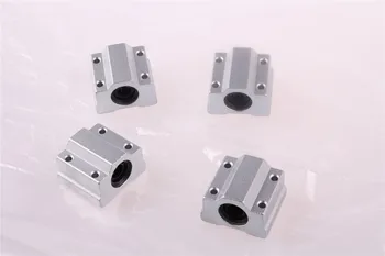 

4pcs/Lot SC8UU SC10UU SC12UU SCS12UU SCS10UU SCS8UU Metal Linear Motion Ball Bearing Slide Block For CNC