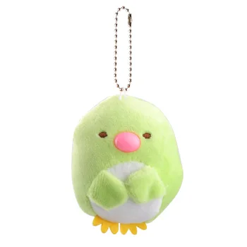 

Mini Animals Cartoon 7cm Plush Soft Stuffed Bear Creative Plush Keychain Bag Xmas Pendants Gift Keys Pendant Toys Doll Wholesale