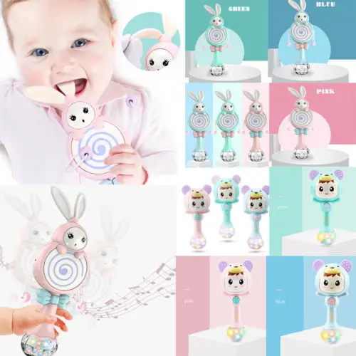 

Cute Baby Rarrles Handbells Musical Developmental Toy Bed Bells Kids Baby Toys Rattle
