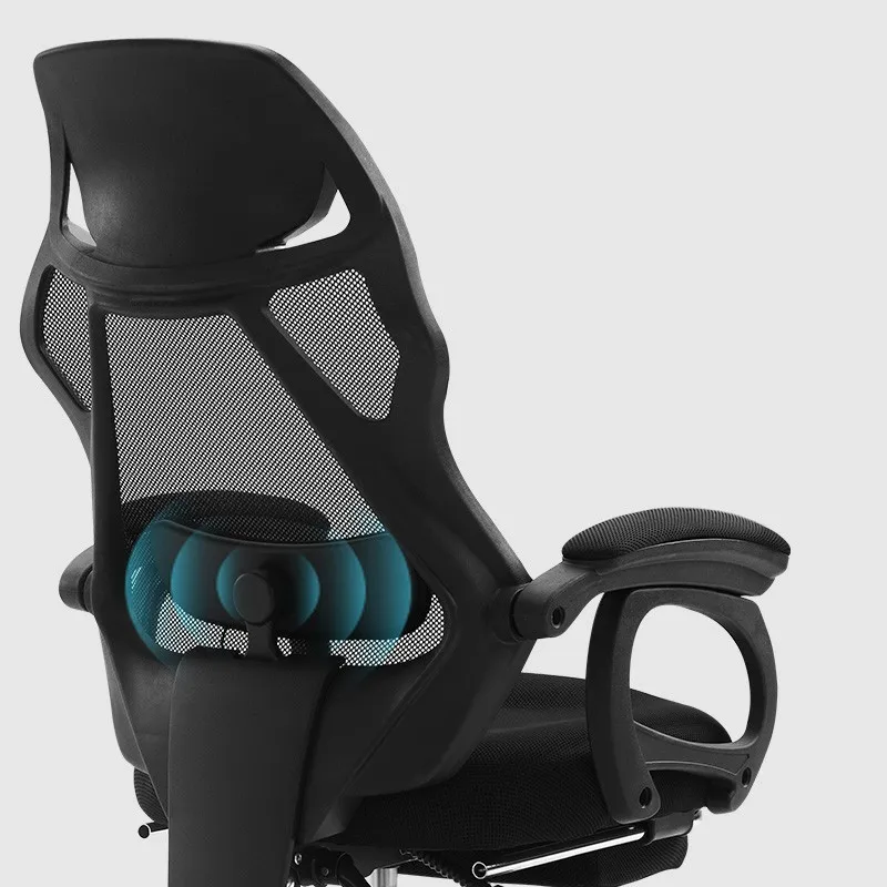 

Computer gaming Work An Office furniture Netting Sit wheel to with backrest Ergonomics recliner The Revolving Foot Boss Chair